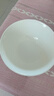 華光骨瓷泡面碗面碗湯碗家用碗筷勺 中式餐盤魚盤 高腳防燙 莫蘭迪 4.5英寸碗 曬單實(shí)拍圖