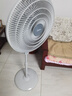 美的（Midea）電風(fēng)扇立式風(fēng)扇家用風(fēng)扇臥室宿舍搖頭輕音交流定頻落地扇工業(yè)20吋大頭扇高效節能電扇 FS45-23D 曬單實(shí)拍圖