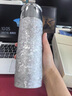 飛劍（FEIJIAN）純鈦保溫杯高檔燜茶杯茶水分離養(yǎng)生泡茶水杯商務辦公禮品鈦杯定制 皓月銀500ml 曬單實拍圖