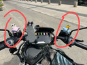 十久可愛小豬風車電動摩托車桌面擺件裝飾配件公仔兒童生日七夕禮物 沖鴨【綁帶款】 曬單實拍圖