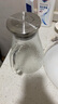 品維可明火加熱硼硅耐熱玻璃冷水壺錘紋涼水壺大容量玻璃扎啤壺1.8L 曬單實(shí)拍圖