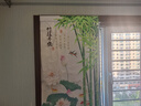 Dincmei頂創(chuàng)美新中式入戶玄關(guān)裝飾畫自粘客廳走廊過道墻壁貼畫3d立體墻紙山水畫 081.竹報平安 寬60cm-高120cm 自粘貼畫【背面帶膠】 曬單實拍圖