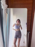 neverme運(yùn)動(dòng)內(nèi)衣女前拉鏈高強(qiáng)度收副乳瑜伽上衣透氣網(wǎng)紗美背外穿 紫色 L 【建議 75D/80ABC/85A】 曬單實(shí)拍圖