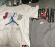 NIKE JORDAN 耐克AJ童裝男童短袖T恤夏季新款兒童23號短T上衣 純白色 150 /72 【建議身高140-152cm】 曬單實拍圖
