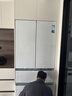 美的（Midea）熊墩墩Pro600法式多門(mén)四門(mén)雙系統嵌入式除菌一級能效制冰家用電冰箱國家補貼BCD-600WUFIPZM(E)白 曬單實(shí)拍圖
