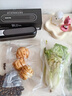 Haotaitai便攜式真空封口機家用小型食品袋包裝機手持無(wú)線(xiàn)真空機干濕兩用抽塑封機水果蔬菜肉類(lèi)干貨保鮮機 優(yōu)雅黑+真空外抽管+5個(gè)保鮮袋【嗮圖多50保鮮袋】 曬單實(shí)拍圖