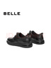 百麗（Belle）男鞋休閑商務(wù)鞋2025新款商場(chǎng)同款真皮爸爸鞋休閑皮鞋8QE01AM5 黑色 41 (255mm) 曬單實(shí)拍圖