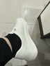他她（TATA）TATA他她透氣休閑板鞋男鞋百搭真皮運(yùn)動(dòng)小白鞋2025夏新款74D22BM5 米色 38 曬單實(shí)拍圖