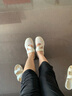 斯凱奇（Skechers）女鞋2025夏季新款漫月瑪麗珍透氣淺口單鞋厚底休閑鞋177602 自然色/NAT 36.5 曬單實拍圖