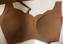 ubras無尺碼浪花領(lǐng)文胸收副乳內(nèi)衣女無痕小胸聚攏文胸?zé)o鋼圈胸罩 胡桃木(美拉德色)-背心 均碼 (100-130斤) 曬單實(shí)拍圖