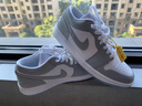 【95成新】Jordan籃球鞋女小迪奧AJ1喬1AIR JORDAN 1低幫運動(dòng)鞋DC0774-105白灰39   曬單實(shí)拍圖