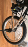 大行（DAHON）自行車鎖五位密碼鎖通用公路車山地車鎖防盜自行車鎖 黑色【帶鎖架】 曬單實(shí)拍圖