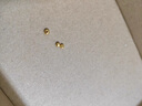 沃爾金足金999黃金轉(zhuǎn)運珠大金珠亮面路路通串珠百搭情侶款8mm珠子送女友 8MM大金珠【1g】單顆多退少補 曬單實拍圖