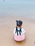 YogelTackle兒童下水褲防水趕海裝備幼兒園玩沙水服連體雨鞋雨褲一體抓魚(yú)水褲 曬單實(shí)拍圖
