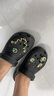 卡駱馳crocs經(jīng)典云朵老爹鞋洞洞鞋時(shí)尚百搭女鞋拖鞋一腳蹬|206750 黑色-001(含智必星) 38 (240mm) 曬單實(shí)拍圖