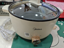 美的（Midea）電煮鍋 電火鍋 宿舍小電鍋 電熱鍋 3L多功能多用途鍋煮煎炒鍋泡面鍋 HGE2510 【國家補貼】 曬單實拍圖