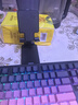 邁從（MCHOSE）K87S/G87旋鈕無線機(jī)械鍵盤電競游戲客制化有線/藍(lán)牙三模gasket結(jié)構(gòu)全鍵熱插拔辦公 G87 黑莓粉漸變側(cè)刻 熾焰軸 曬單實(shí)拍圖
