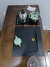 洛美希陽(yáng)臺小戶(hù)型茶桌椅組合新中式實(shí)木辦公茶幾一桌五椅家用功夫泡茶臺 1米明月桌+2月牙椅【送電爐大禮】 曬單實(shí)拍圖