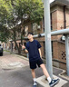 JEEP SPIRIT吉普短褲男休閑中褲五分褲男裝夏季新款男裝商務(wù)中青年 17405黑色 33 (135斤-150斤) 曬單實(shí)拍圖