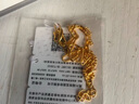周六福（ZLF） 黃金手鏈女款足金999手串大象造型尾鏈可調(diào)節(jié)套鏈 計(jì)價(jià) 16+3cm尾鏈 - 6.61g 曬單實(shí)拍圖