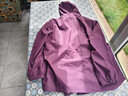 雪夕（XUEXI）媽媽裝春裝短款氣質(zhì)風(fēng)衣外套2025新款中老年女裝春秋連帽夾克衫 曬單實(shí)拍圖