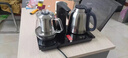 吉谷（K·KOU）全自動(dòng)上水電熱水壺茶盤燒水壺電茶壺煮茶器一體桌茶具套裝電茶爐茶臺(tái)【1.2L+0.7L】 TC010 曬單實(shí)拍圖