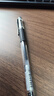 得力（deli）0.5mm辦公大包裝拔帽中性筆替芯 學生全針管簽字筆芯 黑色60支/桶 S211 曬單實拍圖
