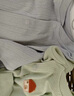 婧麒（JOYNCLEON）新生嬰兒衣服夏季連體衣純棉爬服哈衣寶寶春秋居家衣服四季童裝 小房子蒼綠 66cm 【3-6個月，體重6.8-8.9kg】 曬單實拍圖
