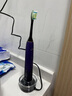 飛利浦（PHILIPS）電動(dòng)牙刷鉆石9系可視化潔齒磁懸浮動(dòng)力微泡水流成人-牙醫(yī)推薦 送男友女友生日禮物 HX9911星辰紫 曬單實(shí)拍圖