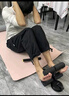 帝威仰臥起坐輔助器卷腹器家用拉力器吸盤式健腹器男女腹肌訓(xùn)練瘦肚子 【暗夜黑】雙吸盤-拉繩款 曬單實(shí)拍圖