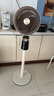 創(chuàng)維【全屋驅(qū)蚊】空氣循環(huán)扇家用電風扇落地扇2025新款大風量語音遙控輕音節(jié)能臥室小風扇Q522 白咖色 曬單實拍圖