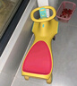 babycare扭扭車防側(cè)翻兒童溜溜車搖搖車寶寶滑行玩具車3-6歲 洛克黃音樂款 曬單實拍圖