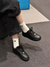 莆田貝殼頭運動(dòng)休閑鞋男女低幫小白鞋2025春夏新款黑武士情侶板鞋 全黑色 42 曬單實(shí)拍圖