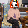 恒源祥中老年女裝秋冬媽媽毛衣長(zhǎng)袖圓領(lǐng)針織開(kāi)衫奶奶裝打底衫上衣服 桔色 L (建議85-100斤) 曬單實(shí)拍圖