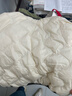 馬·拉?。∕.Latin）馬拉丁童裝兒童羽絨服25冬裝新款男小童拼接搖粒絨帽輕薄羽絨服 米白 110 曬單實(shí)拍圖