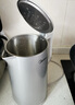 美的（Midea）電熱水壺煮水壺家用小型電燒水壺 0涂層食品級(jí)304不銹鋼雙層防燙無(wú)縫內(nèi)膽1.5升容量 1566 曬單實(shí)拍圖