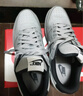 耐克男子低幫運動(dòng)鞋春季抓地耐穿部分皮面NIKE BIG LOW 355152 017淺煙灰/山峰白/煤黑 40 曬單實(shí)拍圖