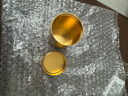 班意 便攜式茶葉罐旅行茶葉罐迷你儲物罐金屬密封罐鋁合金茶葉盒 美添-5*9CM茶葉罐（土豪金） 曬單實拍圖