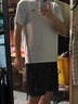 卡爾美（KELME）運動短褲男夏季新款速干褲透氣跑步健身足球運動褲 瑪瑙黑【速干開叉升級】 XL 曬單實拍圖