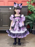 G.DUCKKIDS庫(kù)洛米衣服女童兒童連衣裙夏季洛麗塔公主裙生日裙子春秋圣誕服裝 吊帶裙+發(fā)箍 夏季 130 建議身高120-130cm7-8歲 曬單實(shí)拍圖