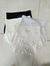 婷美收腹內(nèi)褲女冰絲10A聚乳酸抑菌透氣大碼高腰提臀蕾絲塑身三角短褲 奶膚+黑色【塑身收腹】 2條 L 【建議重110-140斤】 曬單實(shí)拍圖