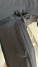 迪桑特 RUNNING 男士 透氣 梭織運動(dòng)長(cháng)褲 BK-BLACK 2XL (185/92A) 曬單實(shí)拍圖