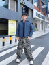 波司登2025年新款沖鋒衣鵝絨羽絨服男短款三合一防風防水外套B250331323 黑藏青|5295 S 170/92A 體重約120-130斤 曬單實拍圖