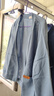 啄木鳥女士防曬衣2025新款夏短外套休閑防曬服百搭薄款開衫戶外大碼上衣 湖藍色薄 輕薄 2XL (建議130斤-145斤) 曬單實拍圖
