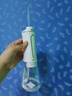 惠齒禮品脈沖沖牙器便攜式牙黃牙漬咖啡漬便攜水牙線 白 6支噴頭 HF-P11固體片跟噴管 HF-P11 曬單實(shí)拍圖