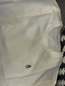 暇步士（Hush Puppies）【柔軟舒適】男裝夏季純色簡(jiǎn)約百搭彈力圓領(lǐng)短袖T恤 泡沫白 L 曬單實(shí)拍圖