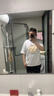 何佳功小丑魚3D抽紙T恤 短袖搞怪衣服男女可以放紙巾可愛【隨身帶紙】 阿呆3D抽紙*短袖T恤*麣鸞麣鸞 S 曬單實拍圖