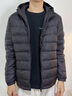 雪中飛輕薄羽絨服男士短款秋冬季新款運(yùn)動(dòng)休閑百搭連帽羽絨外套男 黑色連帽 （升級(jí)90絨） XL (180) 曬單實(shí)拍圖