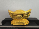 吉吉牛金元寶存錢(qián)罐擺件聚寶盆家居客廳玄關(guān)裝飾品開(kāi)業(yè)禮物 小號（15*10*9cm） 曬單實(shí)拍圖