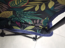 懷?。℉UAIQIA）折疊椅小馬扎釣魚(yú)椅旅行折疊凳火車(chē)排隊神器便攜椅戶(hù)外裝備露營(yíng)椅 【加大號樹(shù)葉藍】【贈袋】 曬單實(shí)拍圖